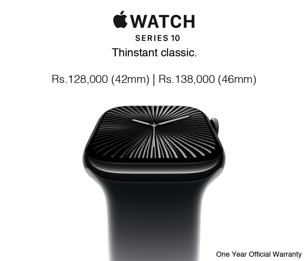 Apple Watch Series 10 Available with One Year Official Warranty