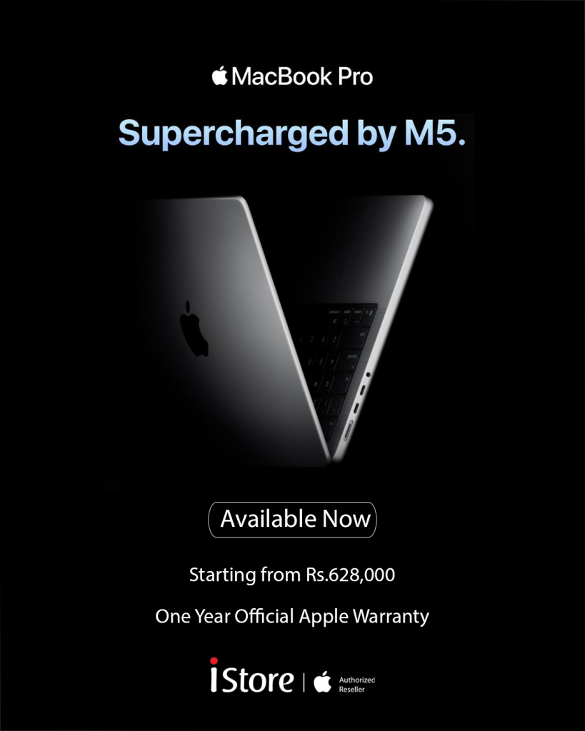 MacBook Pro M5 M5-Pro M5-Max officially available at iStore with Official Apple Warranty