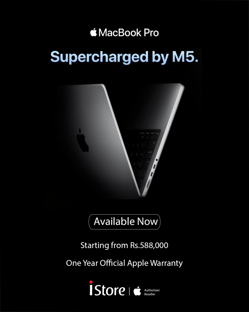 MacBook Pro M5 M5-Pro M5-Max officially available at iStore with Official Apple Warranty