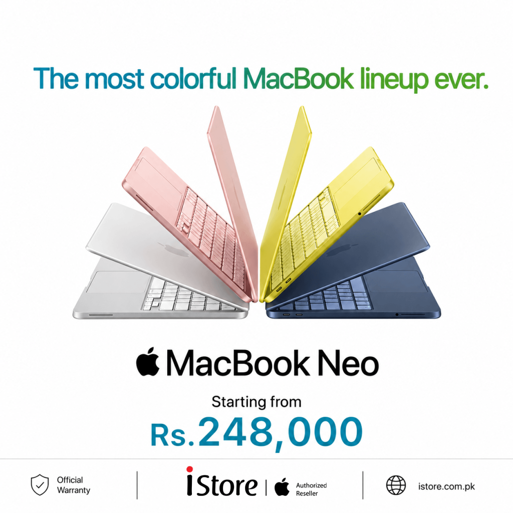 MacBook Neo officially available at iStore with Official Apple Warranty