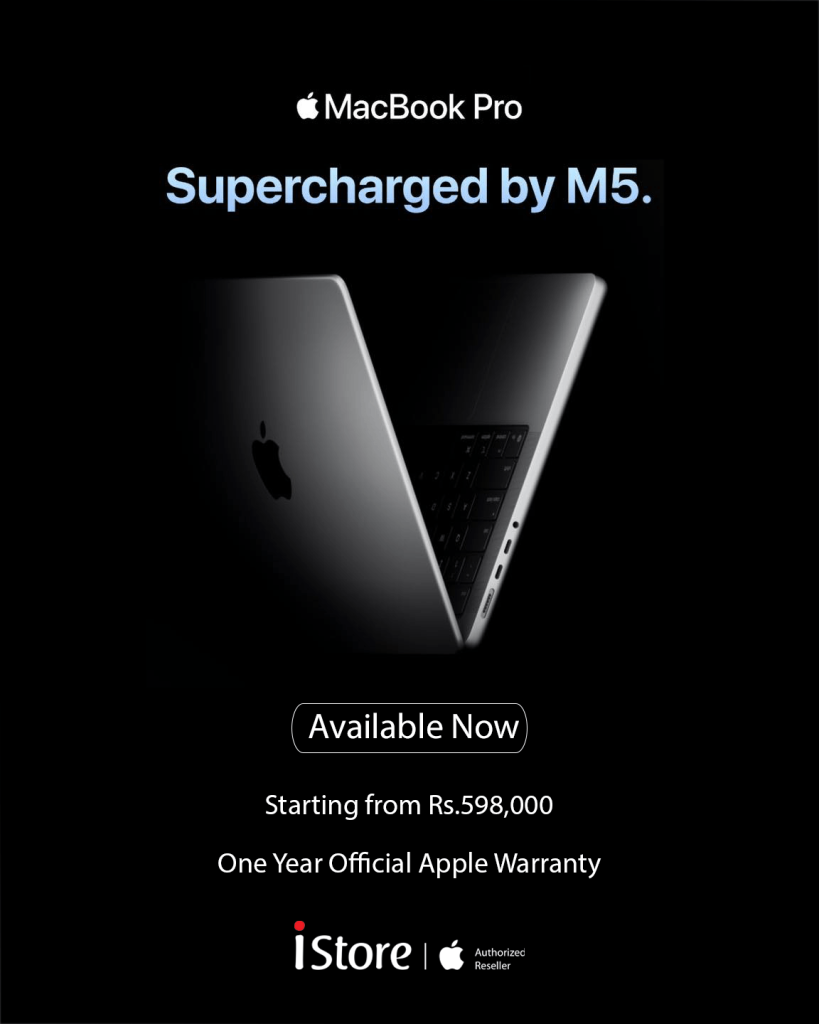 MacBook Pro M5 M5-Pro M5-Max officially available at iStore with Official Apple Warranty