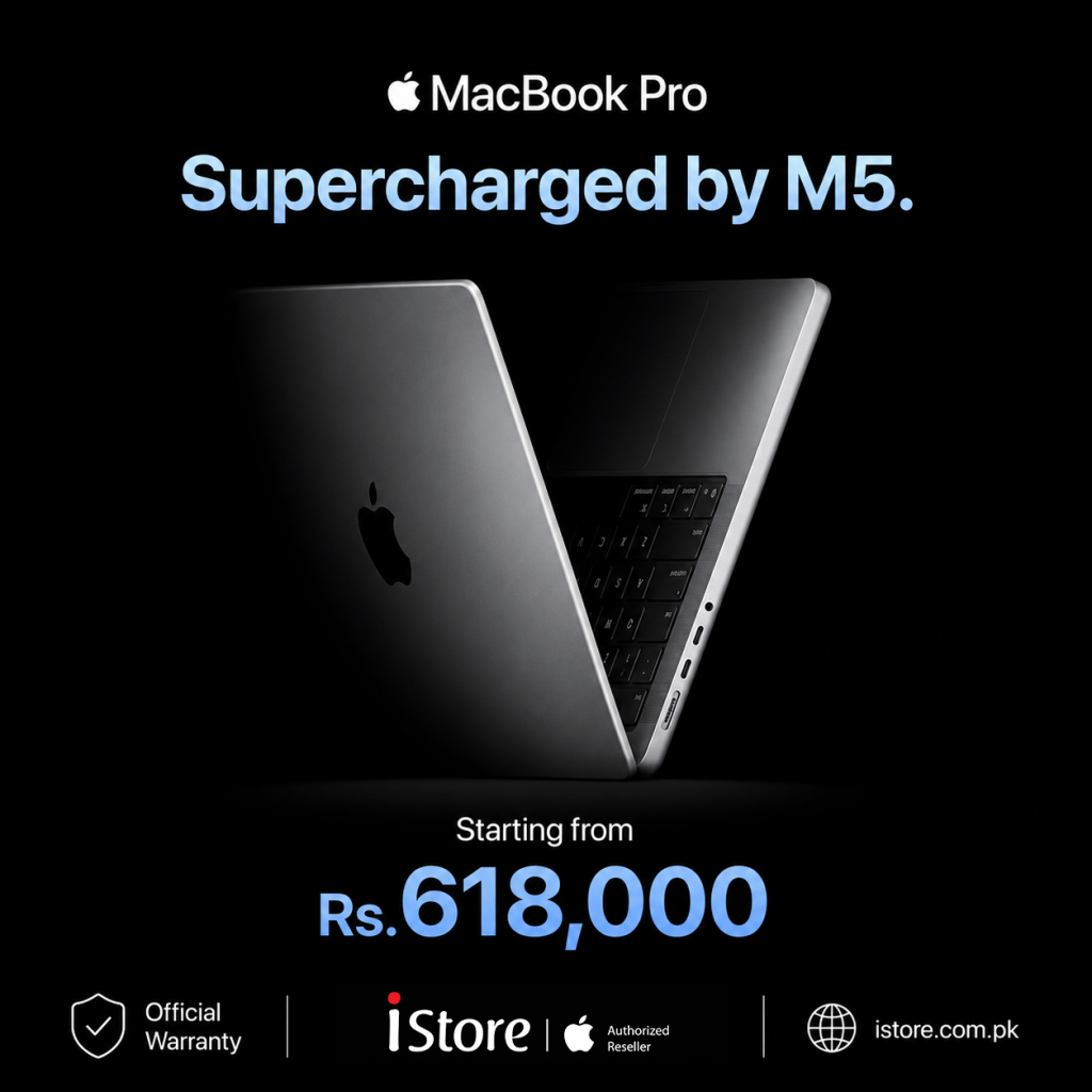 MacBook Pro M5 M5-Pro M5-Max officially available at iStore with Official Apple Warranty