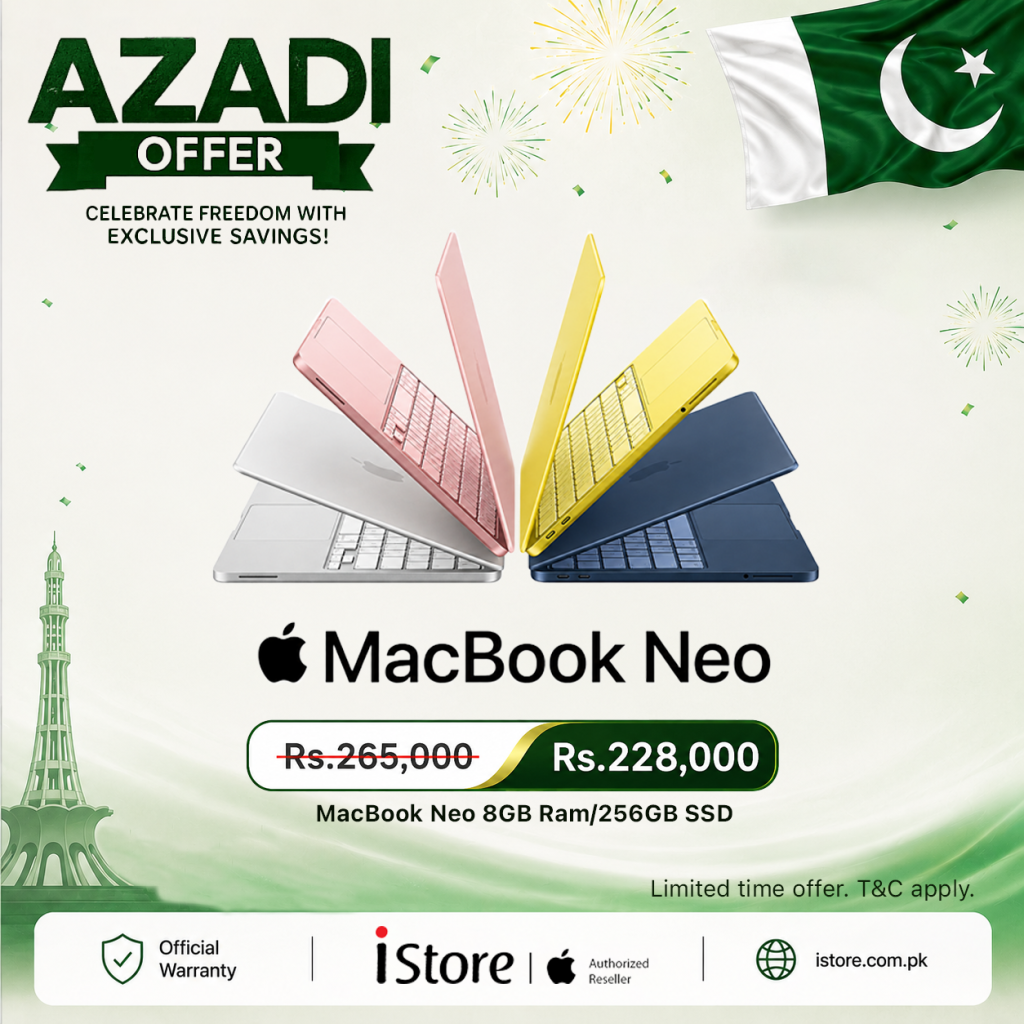 Azadi Offer on MacBook Neo with huge savings for a limited time
