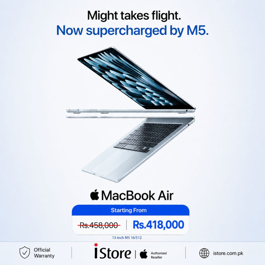 MacBook Air M5 officially available at iStore with Official Apple Warranty