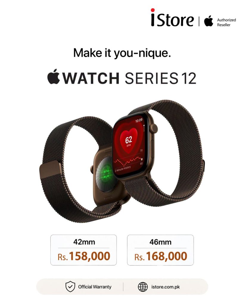 Apple Watch Series 12 - Now available at iStore